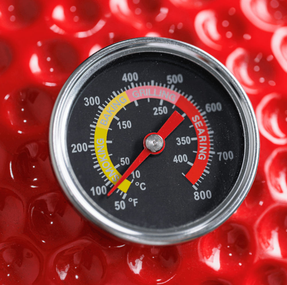 เตาถ่านบาร์บีคิว KINGBE KAMADO 13 นิ้ว สีแดง_4